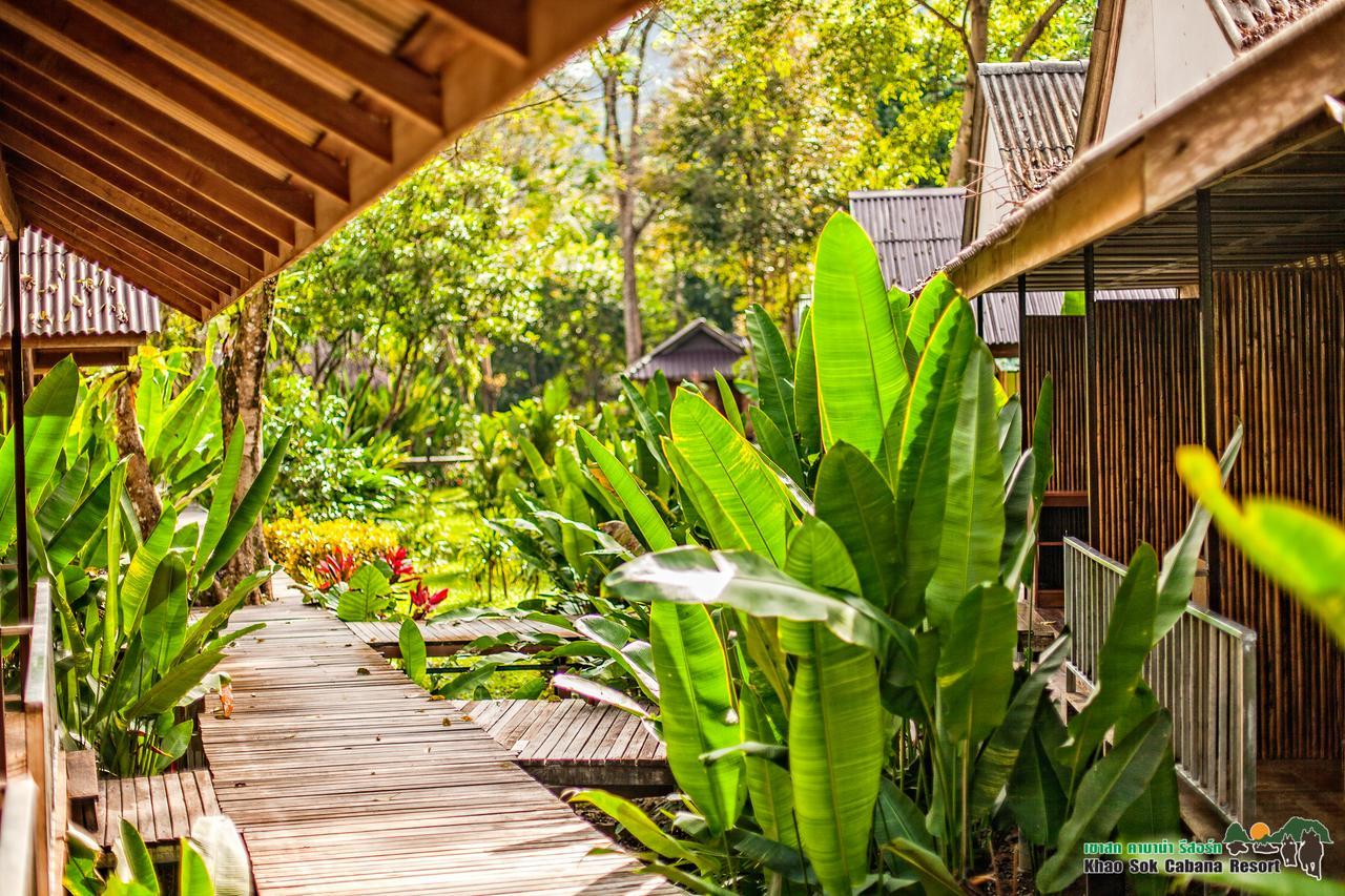 Khao Sok Cabana Resort Khao Sok National Park Zewnętrze zdjęcie